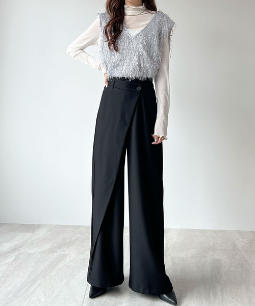 「Futier land」 スラックス SMALL ブラック レディース_画像5