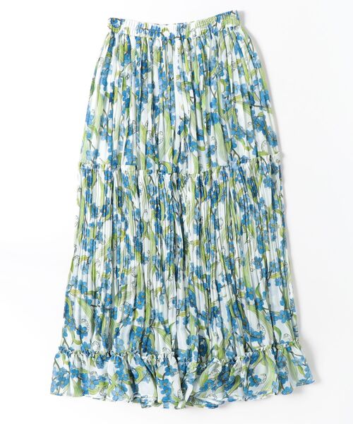 Sov. ロング スカート フラワーシフォンスカート : ZOZOTOWN Yahoo!店