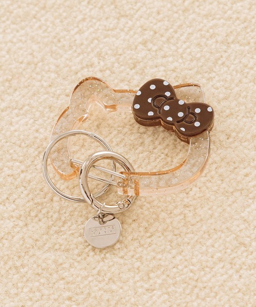 LOWRYS FARM（ローリーズファーム） キーホルダー 「HELLO KITTY」DOT