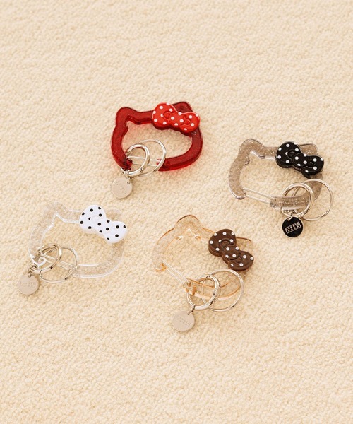 LOWRYS FARM（ローリーズファーム） キーホルダー 「HELLO KITTY」DOT