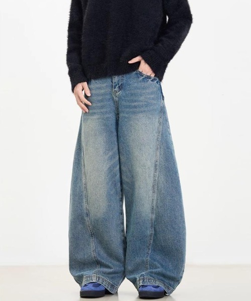 「Ressaca」 デニムパンツ M ブルー メンズ_画像7