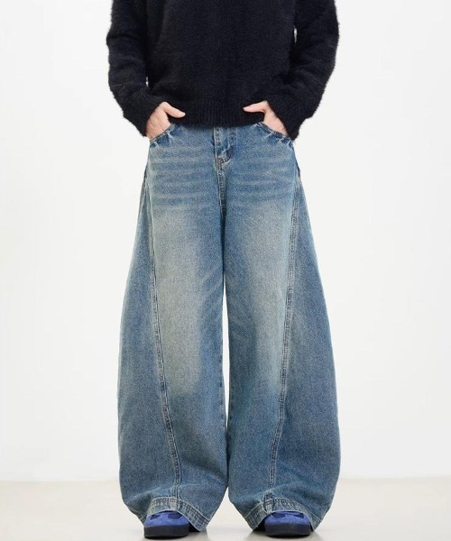 「Ressaca」 デニムパンツ M ブルー メンズ_画像9