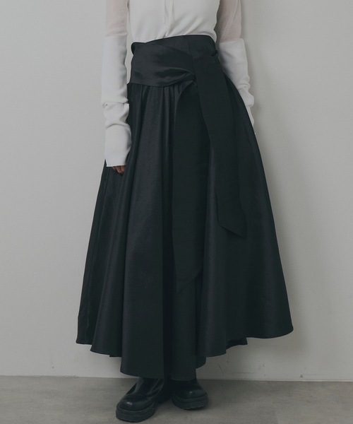 「VIOLETTA」 ロングスカート S ブラック レディース_画像4