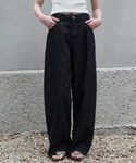 ワイドパンツ パンツ ワイドデニムパンツ レディースの詳細画像1