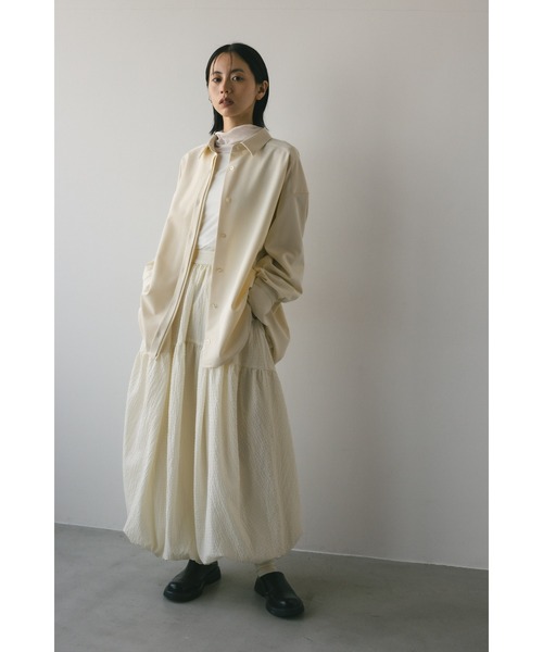 「STYLEMIXER」 フレアスカート MEDIUM アイボリー レディース_画像3