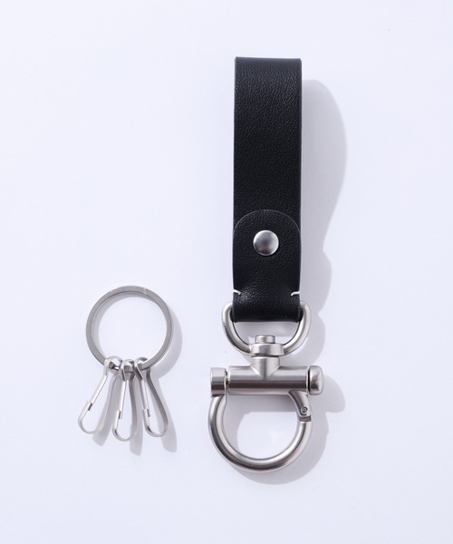LUENNA キーケース 「LUENNA」Genuine Leather Minimal Key Holder