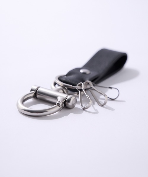 LUENNA キーケース 「LUENNA」Genuine Leather Minimal Key Holder