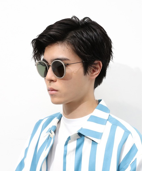 ウェアラブ サングラス サングラス ZOZOTOWN PayPayモール店 - 通販 - PayPayモール GE-8 / プロジェクトプロダクト ボストン ビッグフレーム ♖したブラン