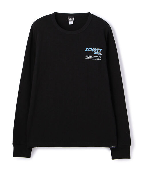 tシャツ Tシャツ Schott/ショット/8 BALL GIRL LS T-SHIRT/エイト 