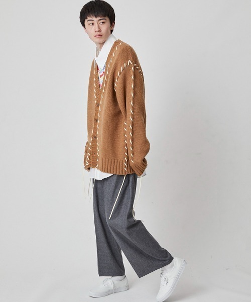 DISCOVERED カーディガン LOOPING KNIT CARDIGAN メンズ レディース 
