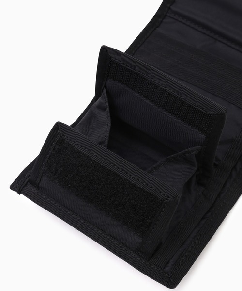 新品 未使用 アンドワンダー リフレクティブ リップ ウォレット ブラック and wander reflective rip wallet / アンドワンダー