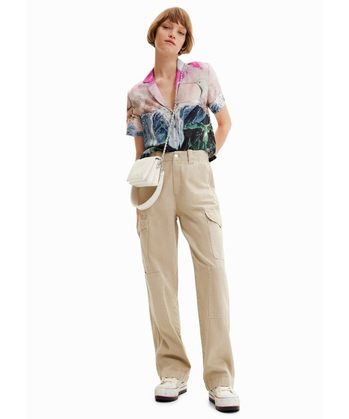 Desigual（デシグアル） カーゴパンツ ロングカーゴパンツ レディース