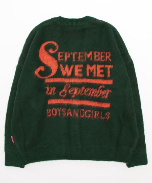 カーディガン /SEPTEMBER(セプテンバー)/Knit Cardigan レディース メンズ SEPTEMBER カーディガン /SEPTEMBER(セプテンバー)/Knit