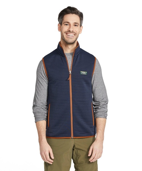 L.L.Bean（エルエルビーン） ベスト ジレ エアーライト・ニット