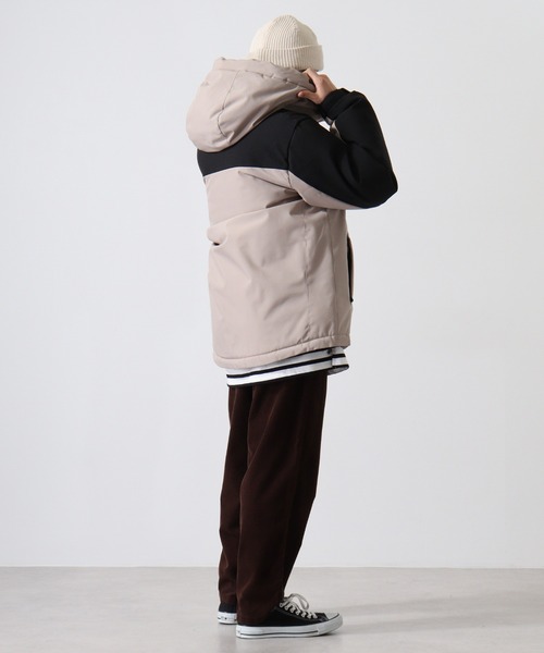 suggestion ダウンジャケット SUGGESTION ダウンジャケット ダウン Natural stretch switching