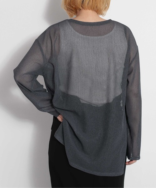 cepo（セポ） tシャツ 「新色追加」シアーストライプビッグTee