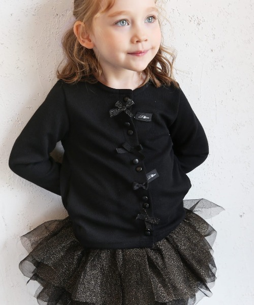 Rora（ローラ） カーディガン マホ カーディガン ポケット付き 黒