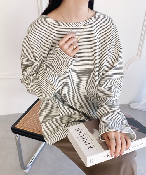 tシャツ ボーダールーズロンT レディース : ZOZOTOWN Yahoo!店 - 通販