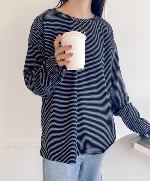 tシャツ ボーダールーズロンT レディース : ZOZOTOWN Yahoo!店 - 通販