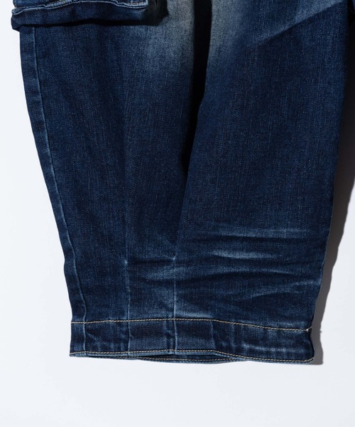 glamb クロップド デニム カーゴパンツ 定価2万4750円 glamb クロップド デニム カーゴパンツ 定価2万4750円