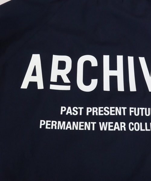 ARCHIVIO バックロゴパーカー archivio パーカー 「MENS」UV冷感バックロゴパーカー「2024年春