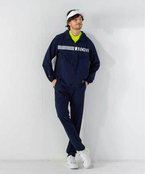 archivio パーカー 「MENS」UV冷感バックロゴパーカー「2024年春
