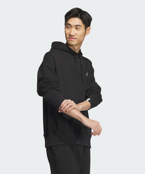 パーカー エッセンシャルズ プラス ルーズフィット スモールロゴ フレンチテリー プルオーバーパーカー / アディダス adidas メンズ レディー | adidas | 09
