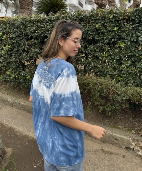 Tシャツ レディース ウィメンズ ロキシー タイダイ 半袖 ROXY LIFESAVER S/S TEE オーバーサイズ Tシャツ ROXY Tシャツ レディース ウィメンズ ロキシー タイダイ 半袖