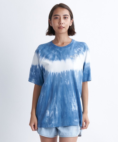 ROXY tシャツ SURF CLUB S/S TEE/ロキシータイダイ半袖Tシャツ