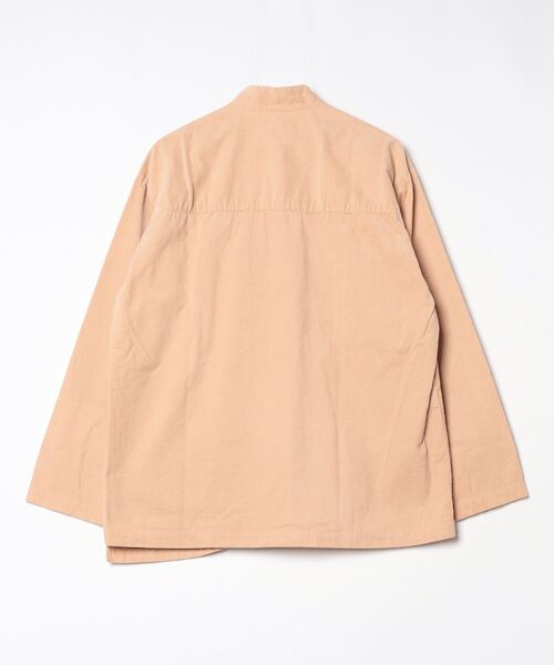 ブラウス シャツ MARU TO/マルト Cacao Dye China Workshirt/カカオダイ チャイナワークシャツ レディース | FREAK'S STORE | 02