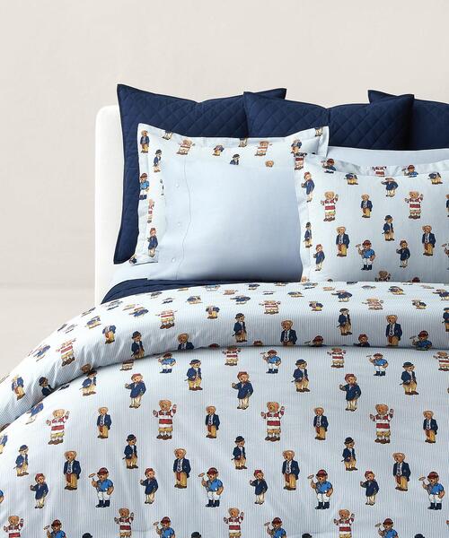 ラルフローレン　シングルシーツ　2枚セット RALPH LAUREN HOME ベッド 寝具 オーガニック コットン