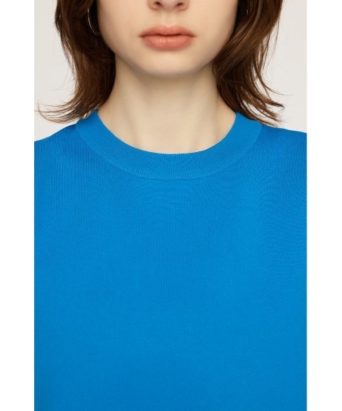 ロールアップガーターニットPO SLY（スライ） ニット セーター ROLL UP KNIT TOPS ロール アップ