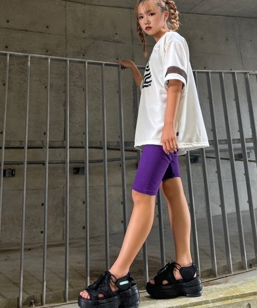 RandS レギンス スパッツ ハーフレギンス キッズ 子供 女の子
