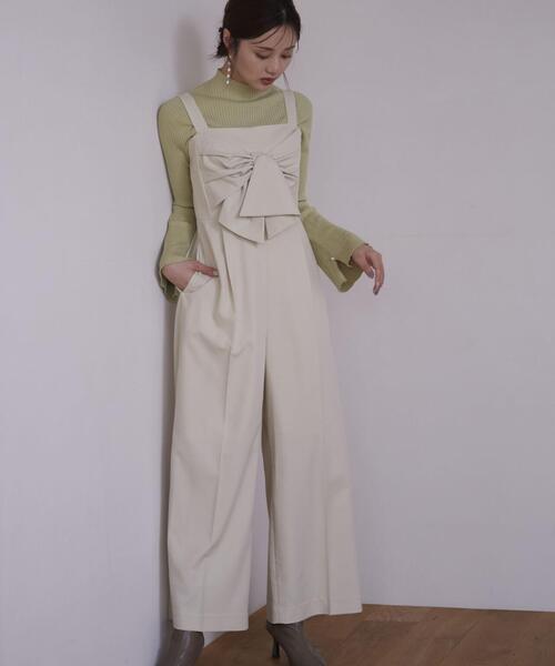 andequal ribbon shoulder combinaisonの通販 by ✰*。｜ラクマ