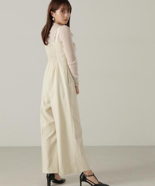 PROPORTION BODY DRESSING サロペット オーバーオール リボン