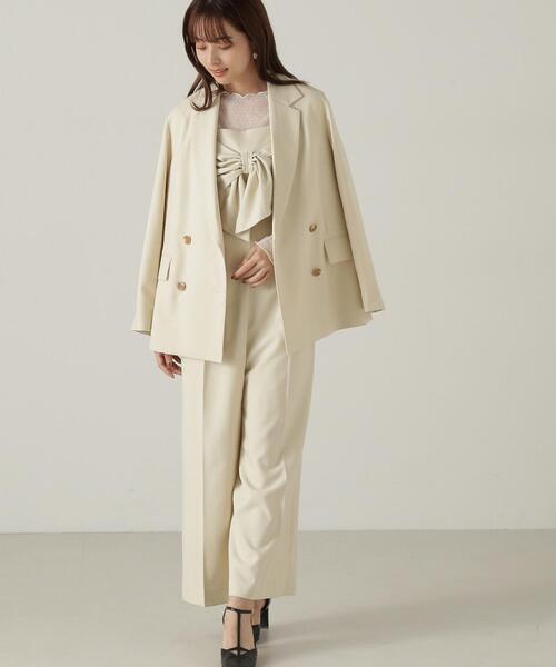 PROPORTION BODY DRESSING サロペット オーバーオール リボン