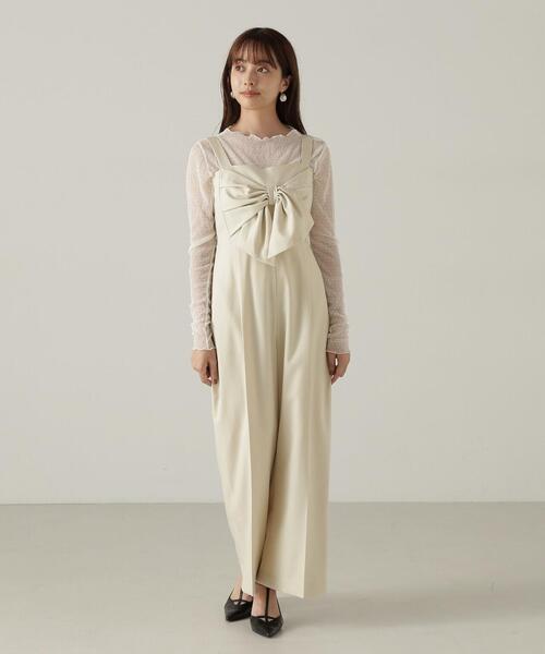 サロペット・オーバーオール・オールインワン ribbon shoulder combinaison andequal andequal ribbon shoulder combinaison