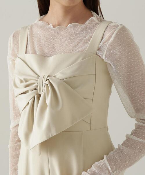 サロペット・オーバーオール・オールインワン Dolmanpants DRESS PROPORTION BODY DRESSING サロペット オーバーオール リボン