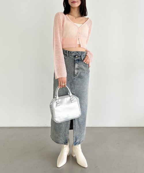 Heather デニムスカート Denimスリットロングスカート2 145373