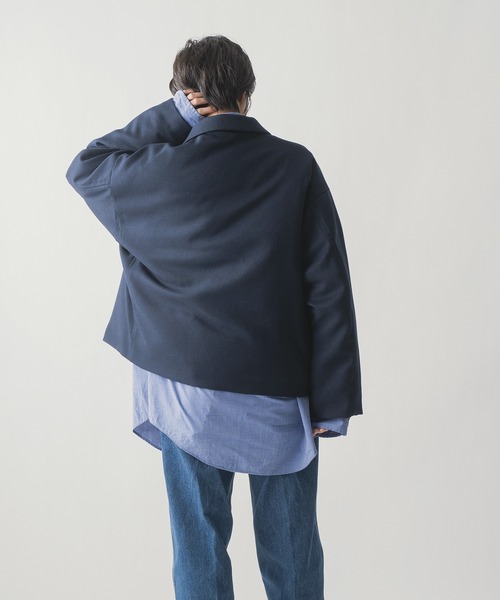 ダウンジャケット ダウン 「miffew/ミフュー」DOUBLE BREASTED TAILORED DOWN JACKET メンズの画像