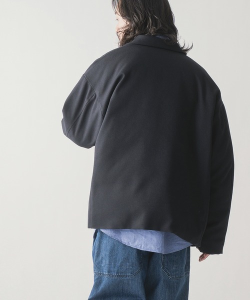 ダウンジャケット ダウン 「miffew/ミフュー」DOUBLE BREASTED TAILORED DOWN JACKET メンズの画像
