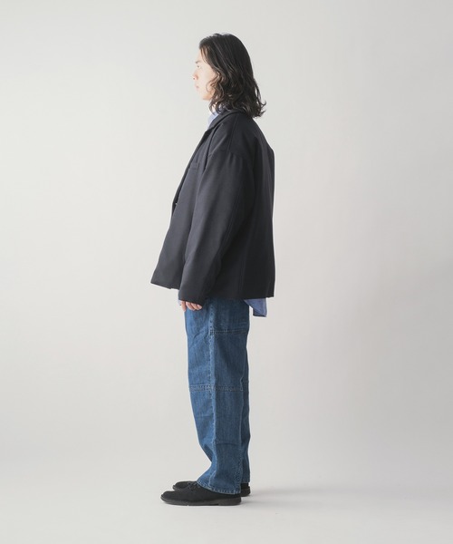ダウンジャケット ダウン 「miffew/ミフュー」DOUBLE BREASTED TAILORED DOWN JACKET メンズの画像