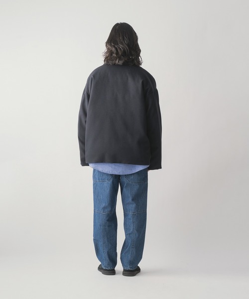ダウンジャケット ダウン 「miffew/ミフュー」DOUBLE BREASTED TAILORED DOWN JACKET メンズの画像