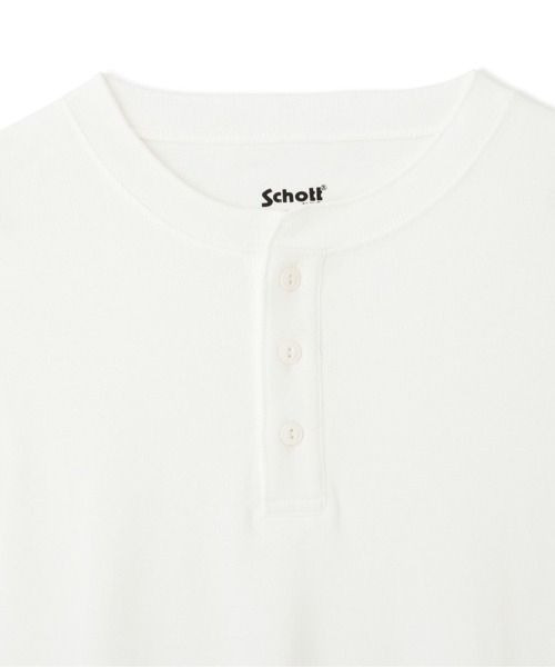 Schott N.Y.C（ショット） ヘンリーネック tシャツ メンズ レディース 