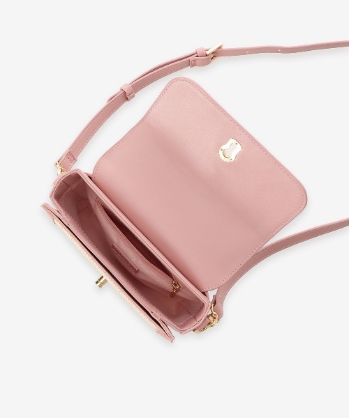 大人気!! SAMANTHAVEGA パナマ風ベルト金具ショルダーバッグ Samantha Vega ショルダーバッグ バッグ パナマ風ベルト金具