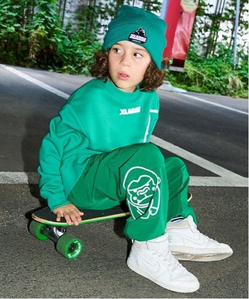 XLARGE KIDS パンツ サイドファニーゴリラパンツ キッズ 子供服