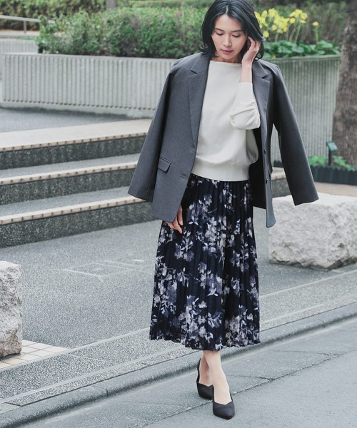 GLACIER lusso（グラシアルッソ） スカート プリーツスカート