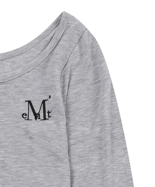 tシャツ 「日本未発売/WEB限定」MUCENT(ムセント)/Uネック 裾ラウンド クロップド スリム カットソー/Asti Slim Unek Gu MUCENT tシャツ 「日本未発売/WEB限定」MUCENT(ムセント)/U