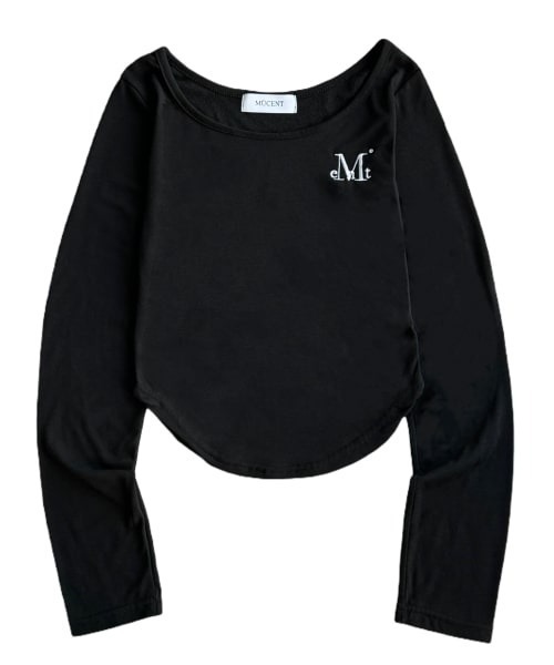 tシャツ 「日本未発売/WEB限定」MUCENT(ムセント)/Uネック 裾ラウンド クロップド スリム カットソー/Asti Slim Unek Gu MUCENT tシャツ 「日本未発売/WEB限定」MUCENT(ムセント)/U