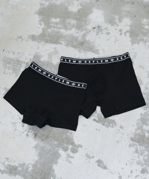 POGさま専用 れふれむ REFLEM（レフレム） 「REFLEM/レフレム」ロゴボクサーパンツ